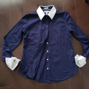 Hudson Room blue office shirt